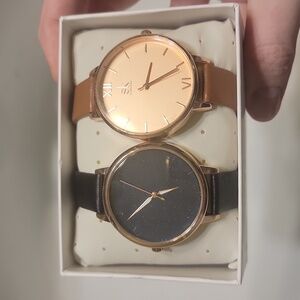 Black and Brown Women's Watches